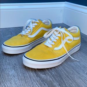 Old School Yellow Vans